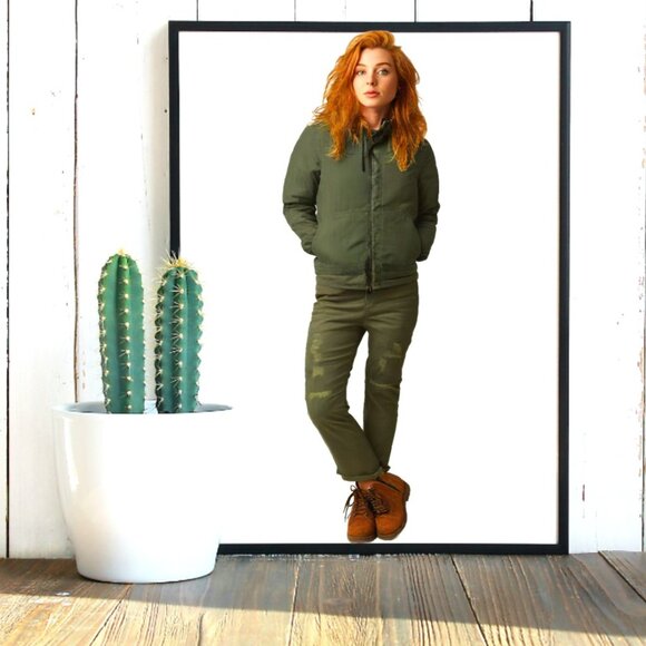 Copper Rivet Dark Olive Green Destroyed Denim Straight Style Jeans Size … - Picture 2 of 9